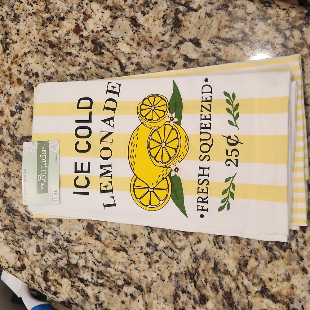 Lemonade Tea Towels 2pc set